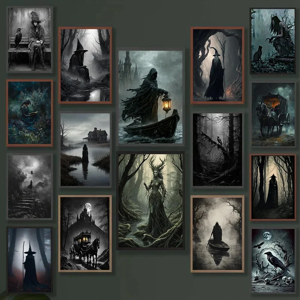 Póster de lienzo con diseño de - Home Decor Gothic reseña y precio