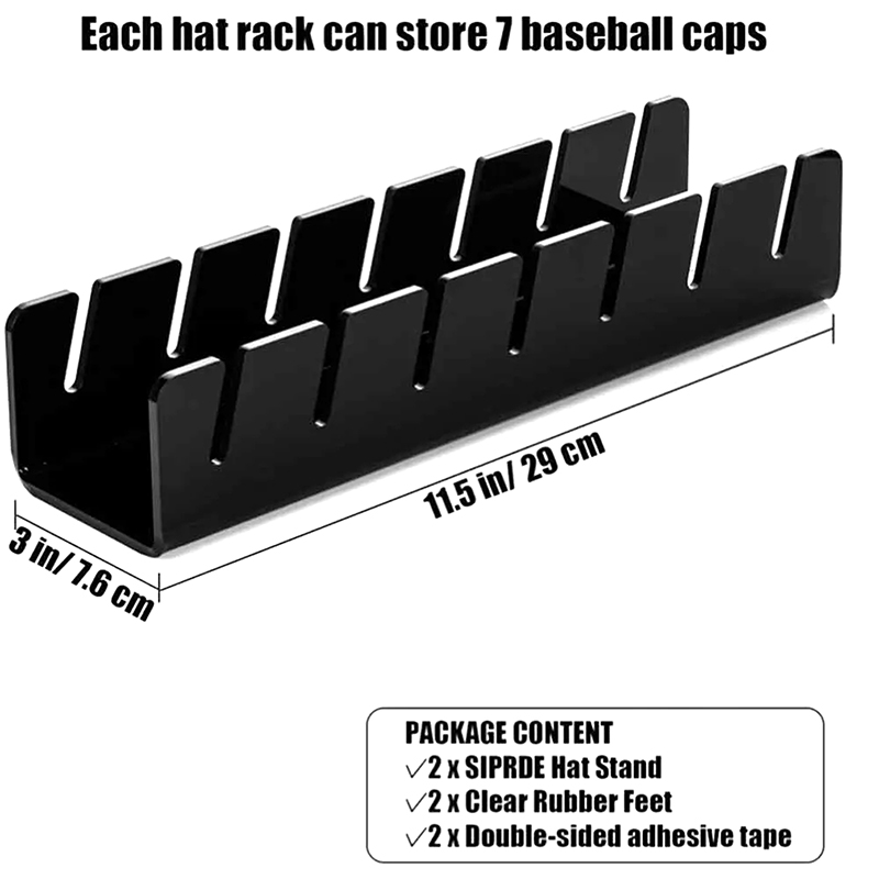 Expositor de gorras de béisbol - Home Decor Store reseña y precio