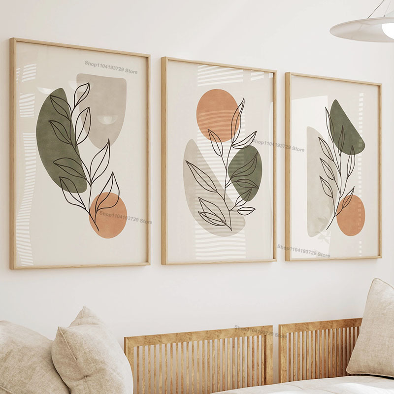 Cuadro de arte de pared con di - Home Decor Orange reseña y precio