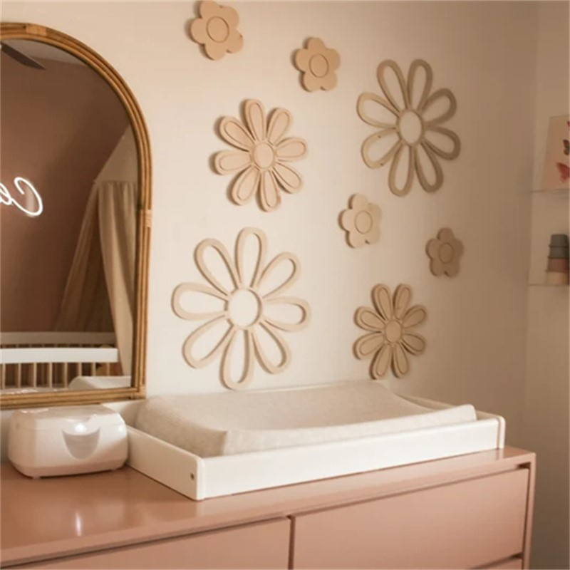 Margarita de madera flores de  - Home Decor Korea reseña y precio