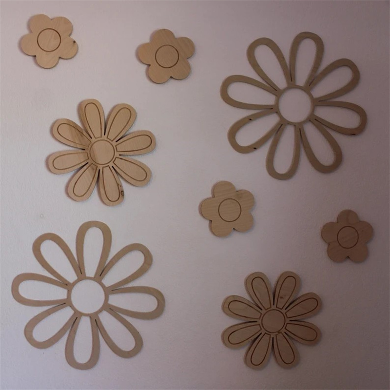 Margarita de madera flores de  - Home Decor Korea reseña y precio