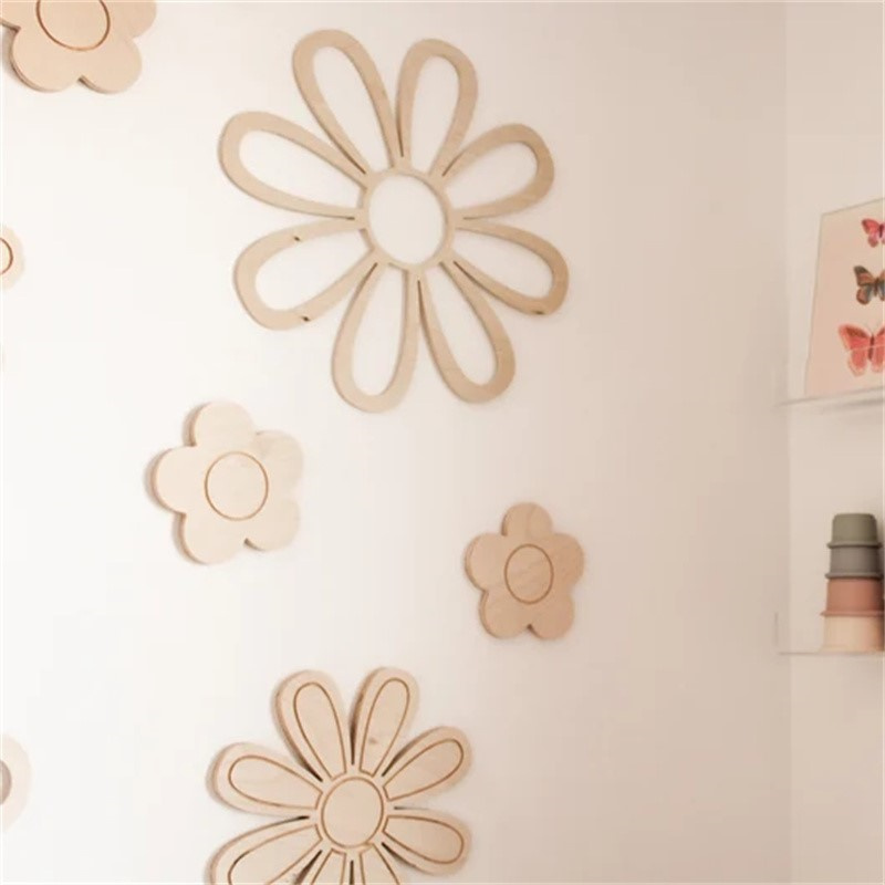 Margarita de madera flores de  - Home Decor Korea reseña y precio