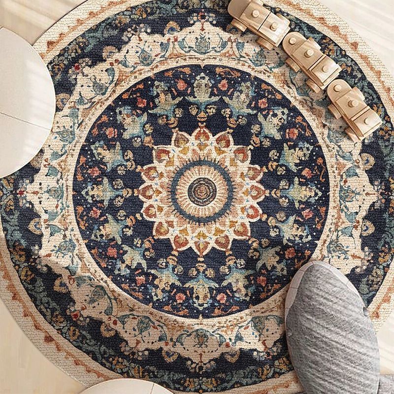 Alfombras redondas de Mandala  - Home Decor Ig reseña y precio