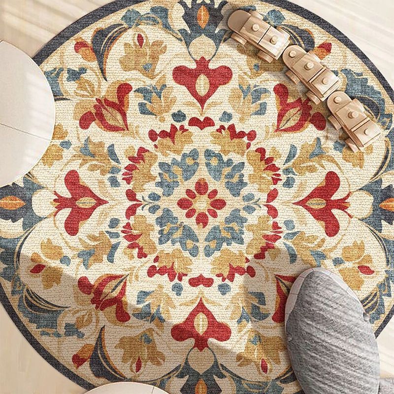 Alfombras redondas de Mandala  - Home Decor Ig reseña y precio