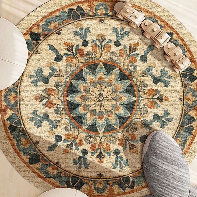 Alfombras redondas de Mandala  - Home Decor Ig reseña y precio