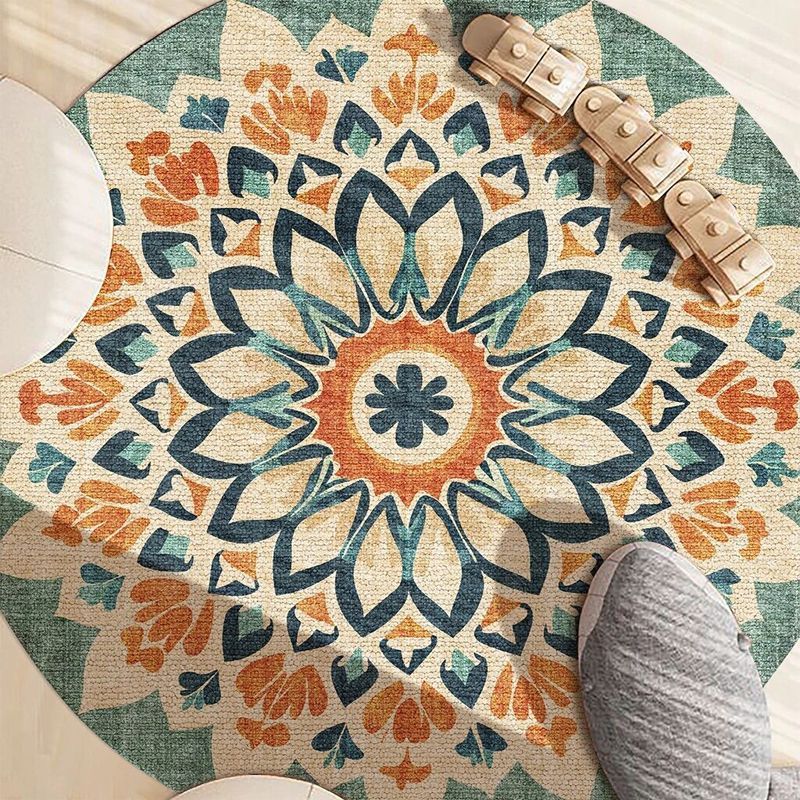Alfombras redondas de Mandala  - Home Decor Ig reseña y precio