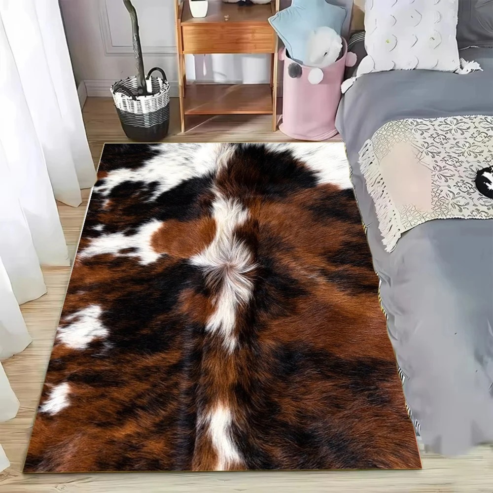 Alfombra con Patrón de Piel de - Cowhide Rug Faux reseña y precio