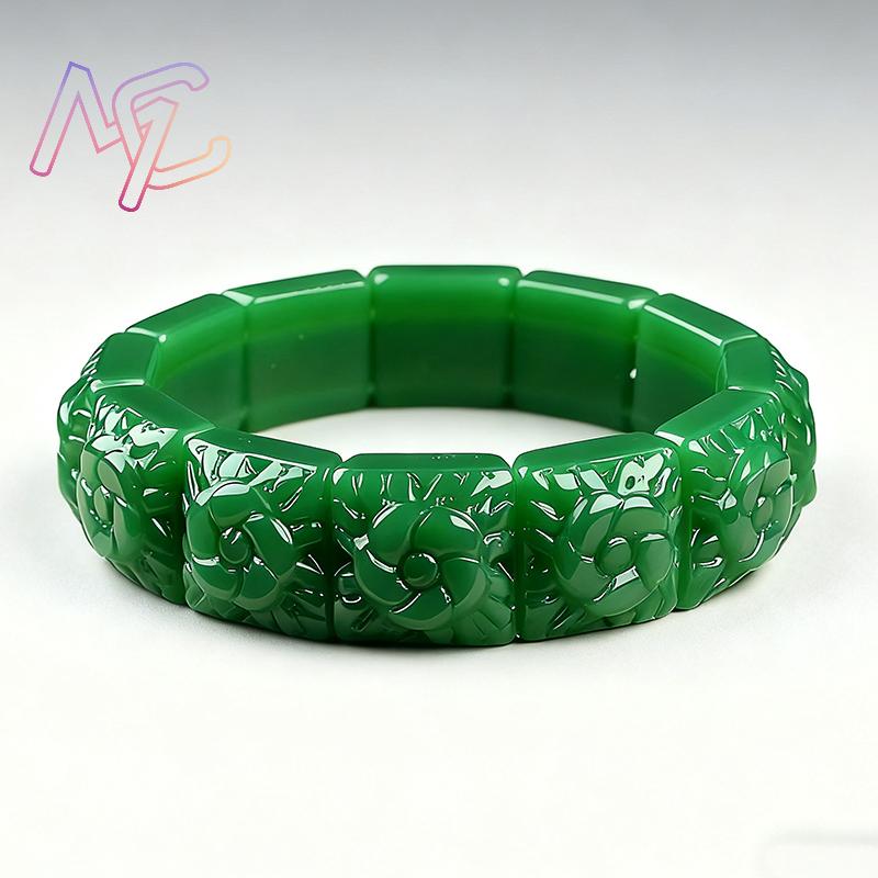 Pulsera de flor de Jade Real,  - Home Decor Flowers reseña y precio