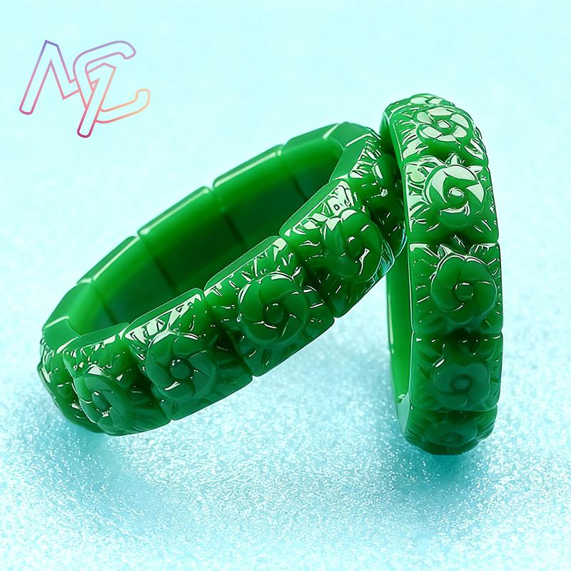 Pulsera de flor de Jade Real,  - Home Decor Flowers reseña y precio