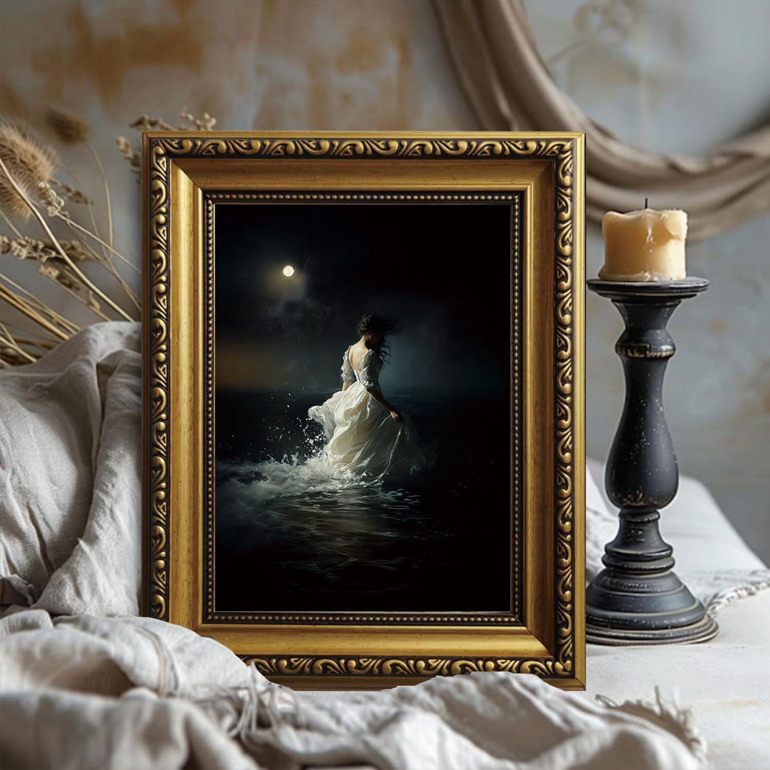 Cuadro en lienzo enmarcado, ar - Home Decor Gothic reseña y precio