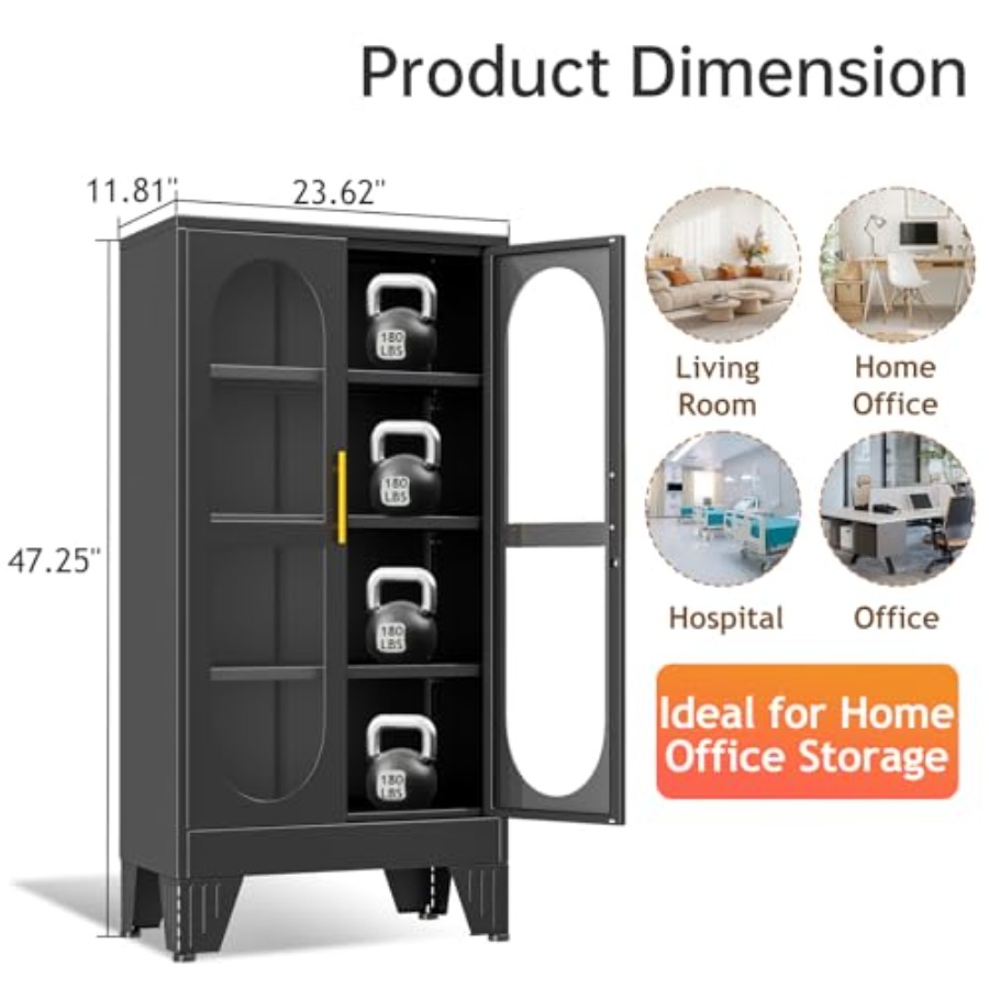 Vitrina con Cerradura 47 H par - H&M Home Decor reseña y precio