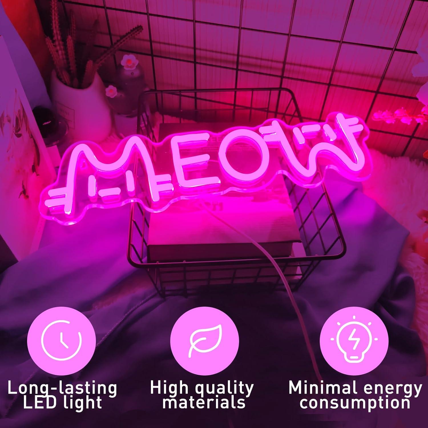 Letrero Luminoso LED de Neón c - Home Decor Store reseña y precio