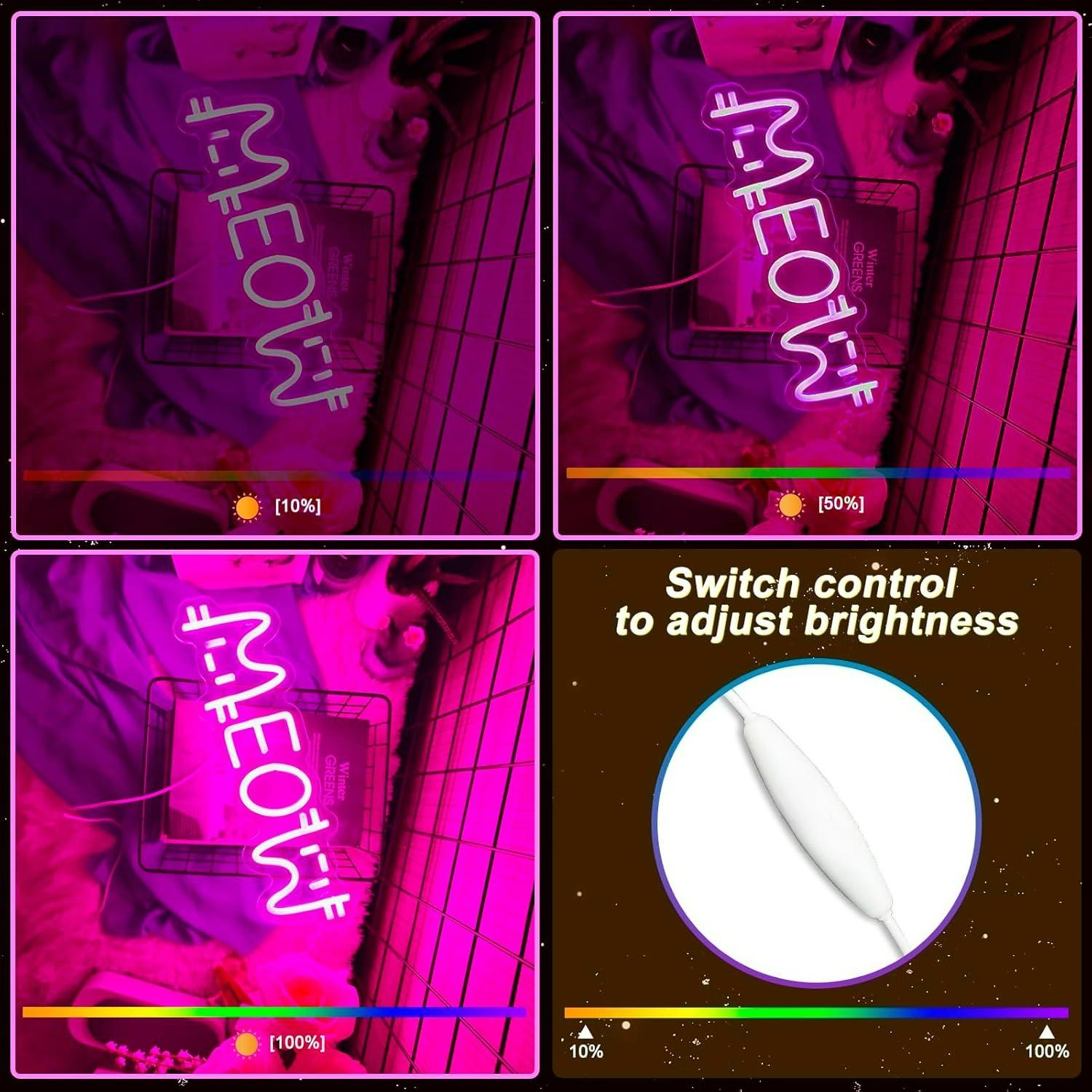 Letrero Luminoso LED de Neón c - Home Decor Store reseña y precio