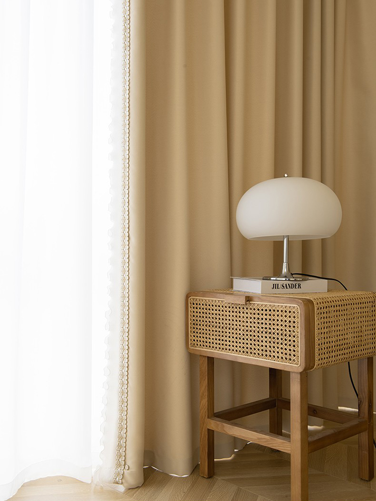 Cortina francesa de lujo para  - Home Decor Ig reseña y precio