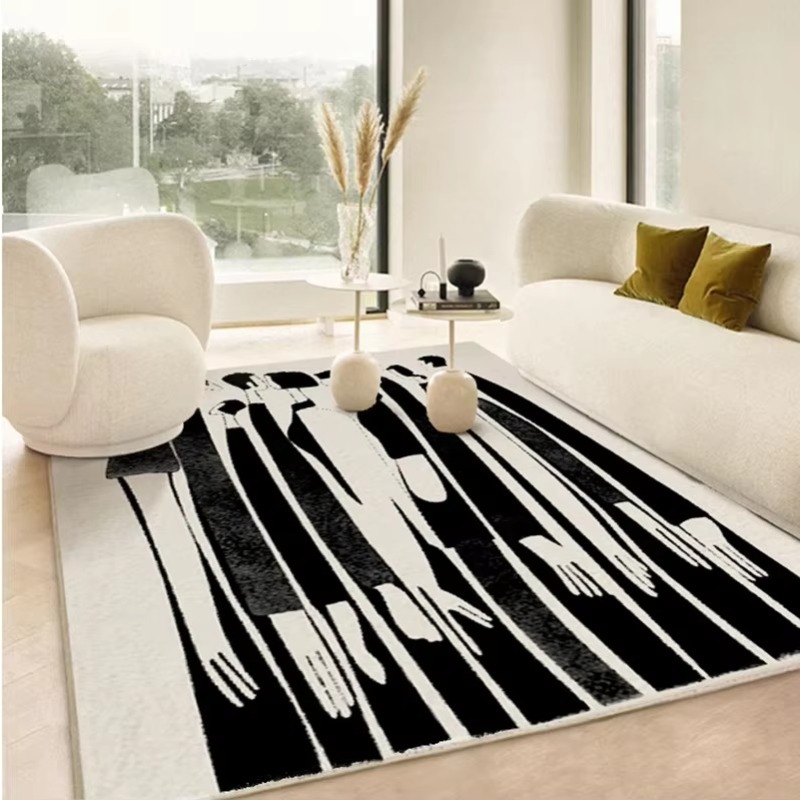 Alfombra minimalista moderna p - Home Decor Ig reseña y precio