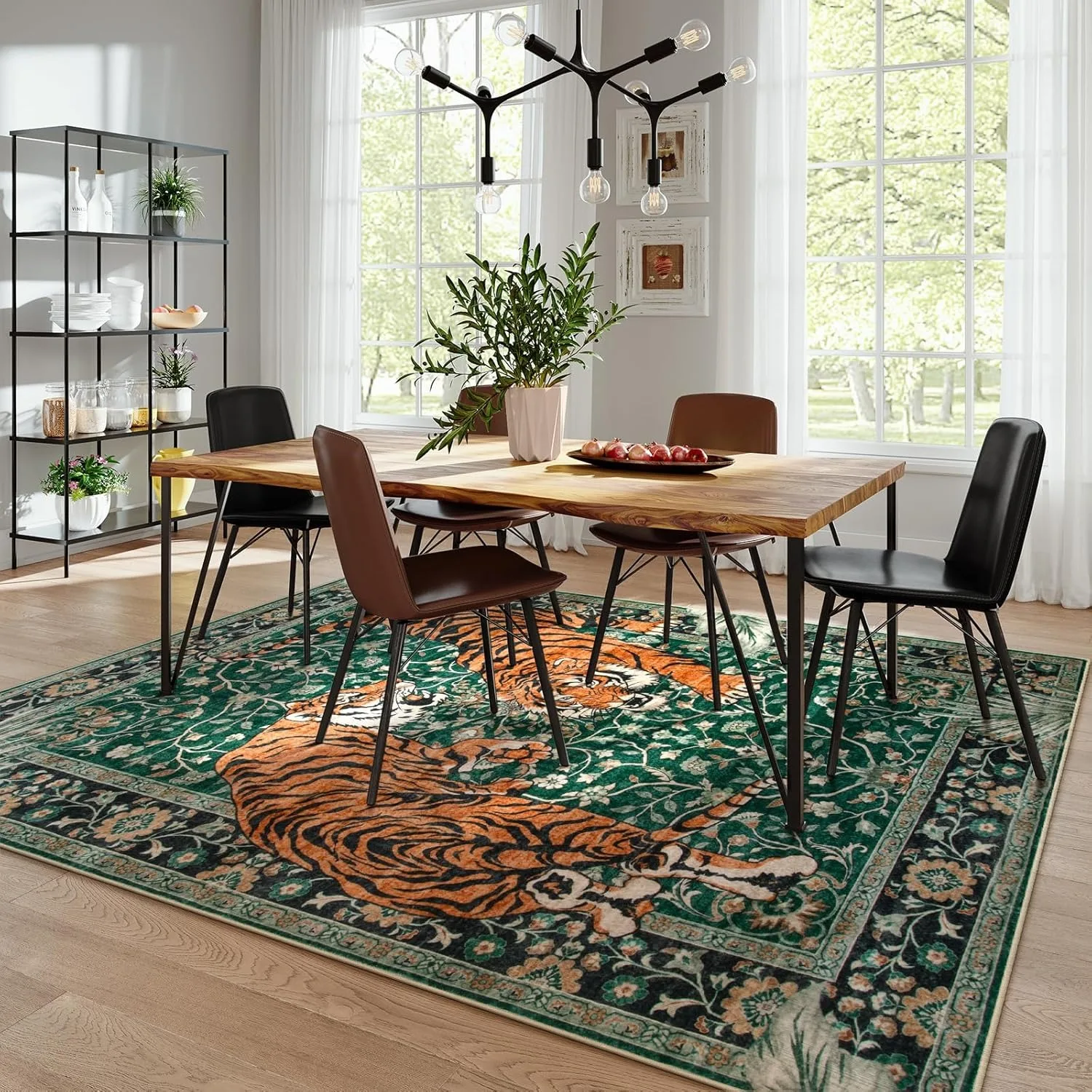 Alfombra de Tigre de la Selva  - Home Decor Online Free reseña y precio