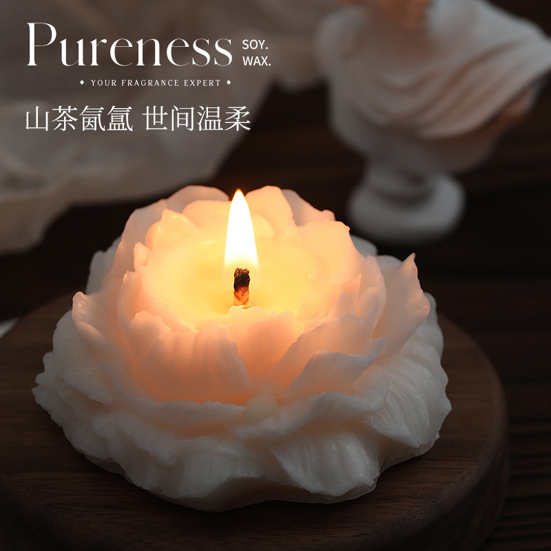 Velas aromáticas de Camelia, a - Home Decor Flowers reseña y precio