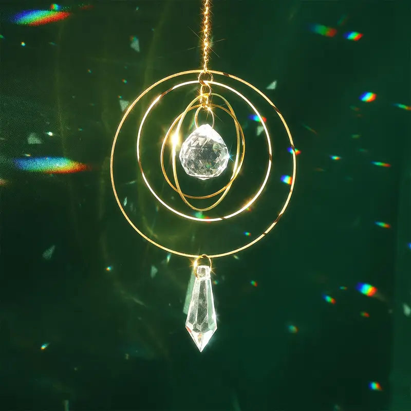 Atrapasueños de jardín de cris - Crystal Sun Catcher reseña y precio