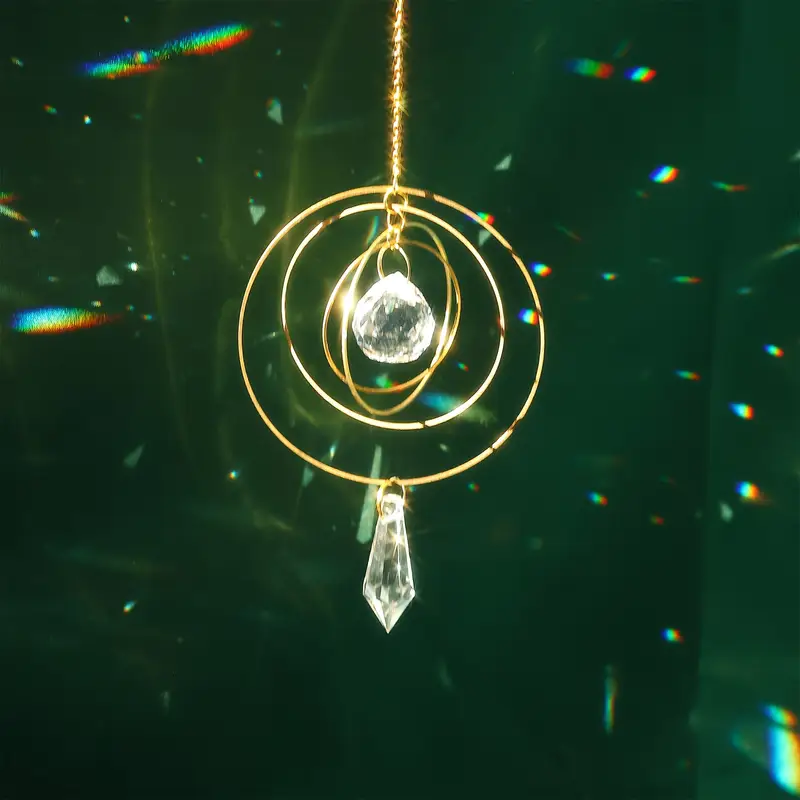 Atrapasueños de jardín de cris - Crystal Sun Catcher reseña y precio