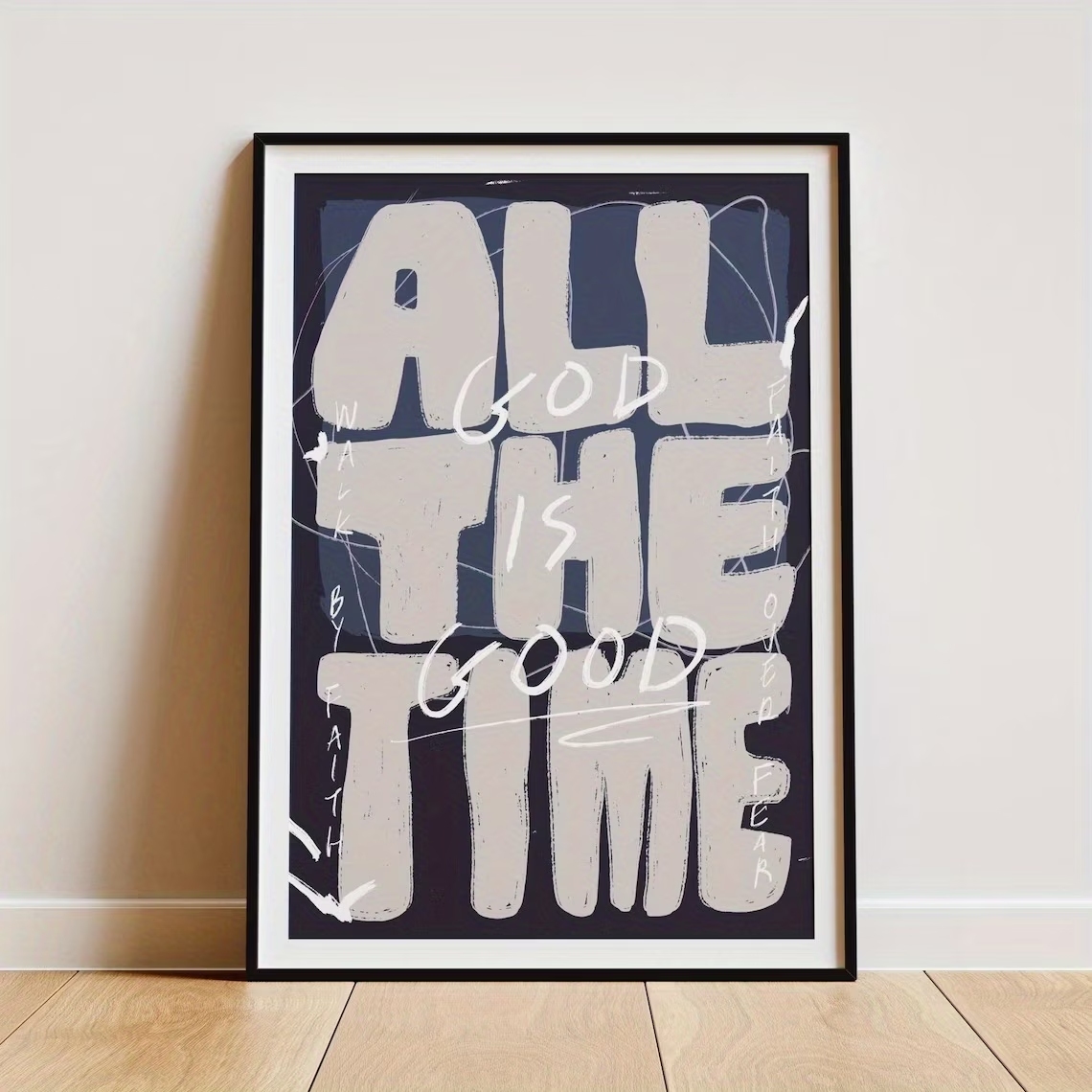 Dios siempre es bueno, arte de - Home Decor Foto reseña y precio
