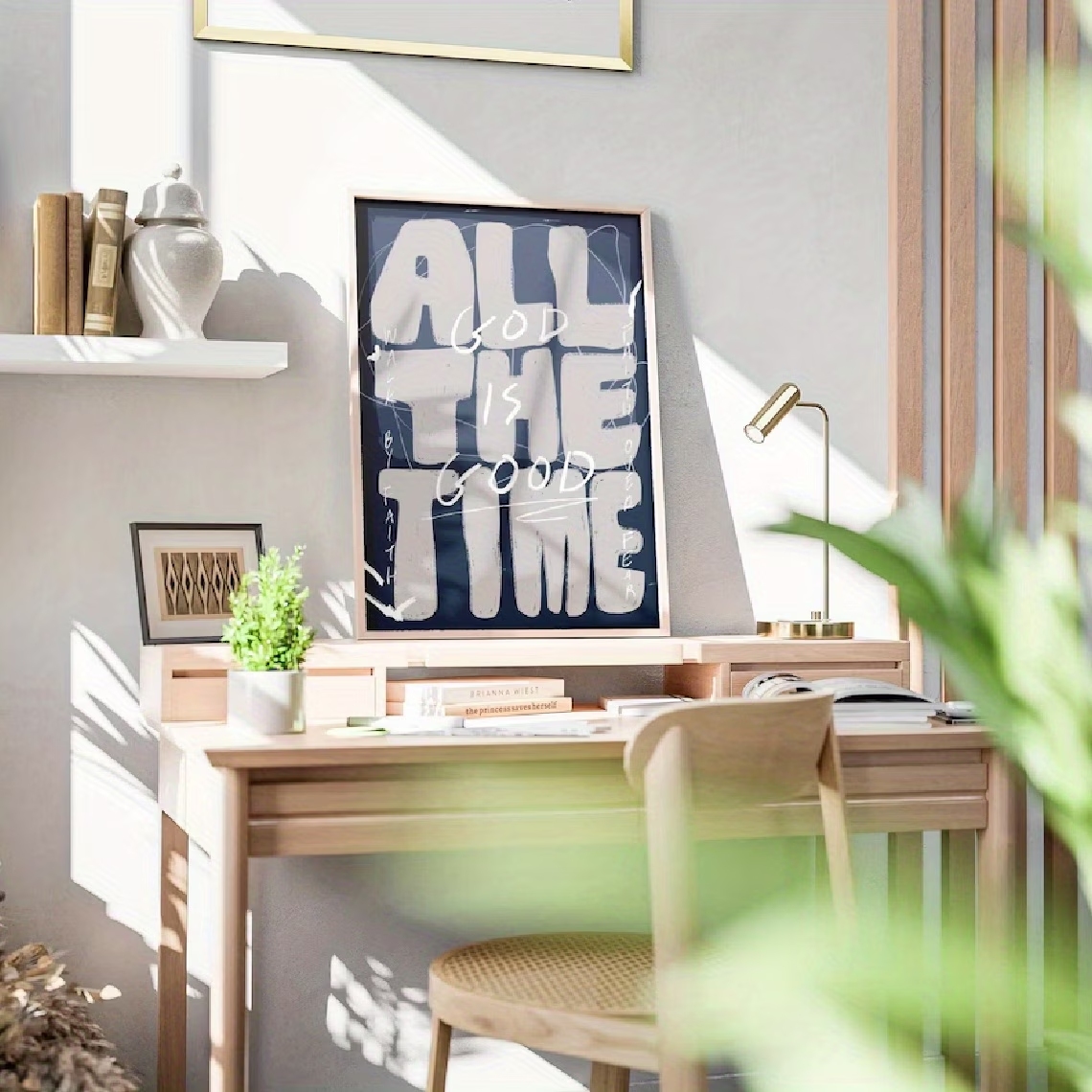 Dios siempre es bueno, arte de - Home Decor Foto reseña y precio