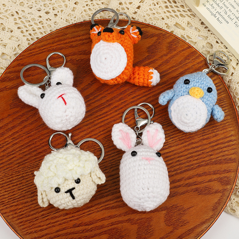 LLavero de lana de ganchillo a - Home Decor Korea reseña y precio