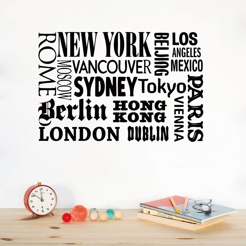 Nueva York, Londres, París, pe - Home Decor London reseña y precio