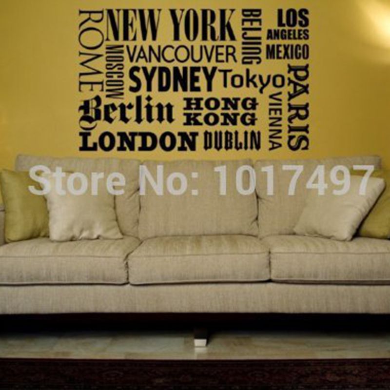 Nueva York, Londres, París, pe - Home Decor London reseña y precio