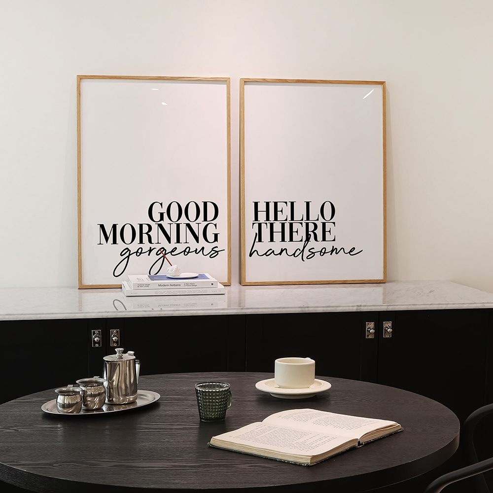 Carteles e impresiones de cita - Home Decor Quotes Ideas reseña y precio