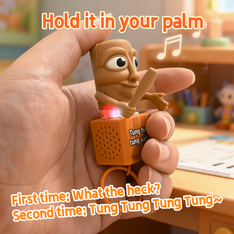 Nuevo Llavero Tung Tung Tung S - Home Decor Happy reseña y precio