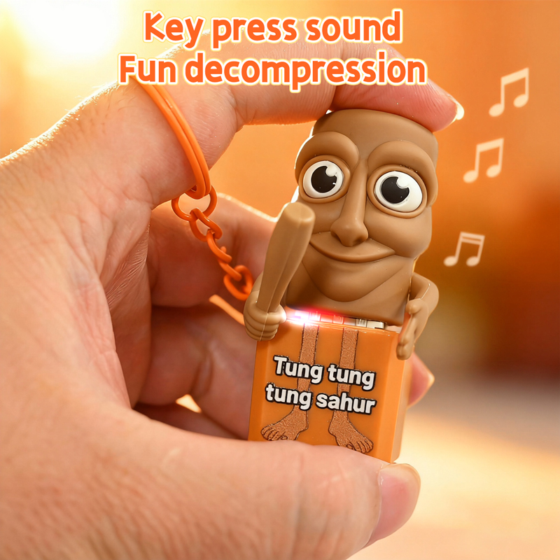 Nuevo Llavero Tung Tung Tung S - Home Decor Happy reseña y precio
