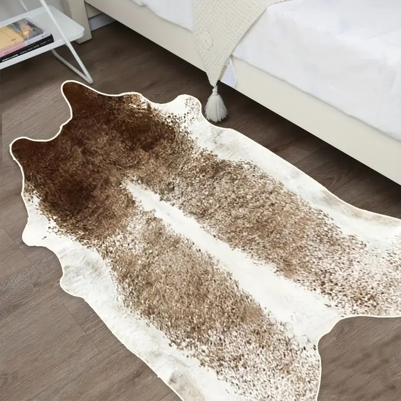 Alfombras de piel sintética de - Cowhide Rug Faux reseña y precio