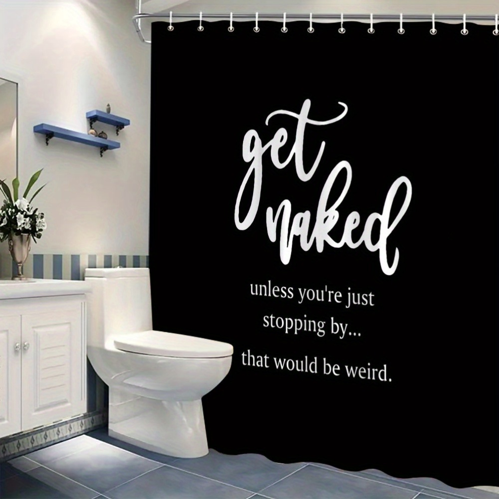 Cortina de Ducha con Frases Di - Home Decor Quotes Ideas reseña y precio