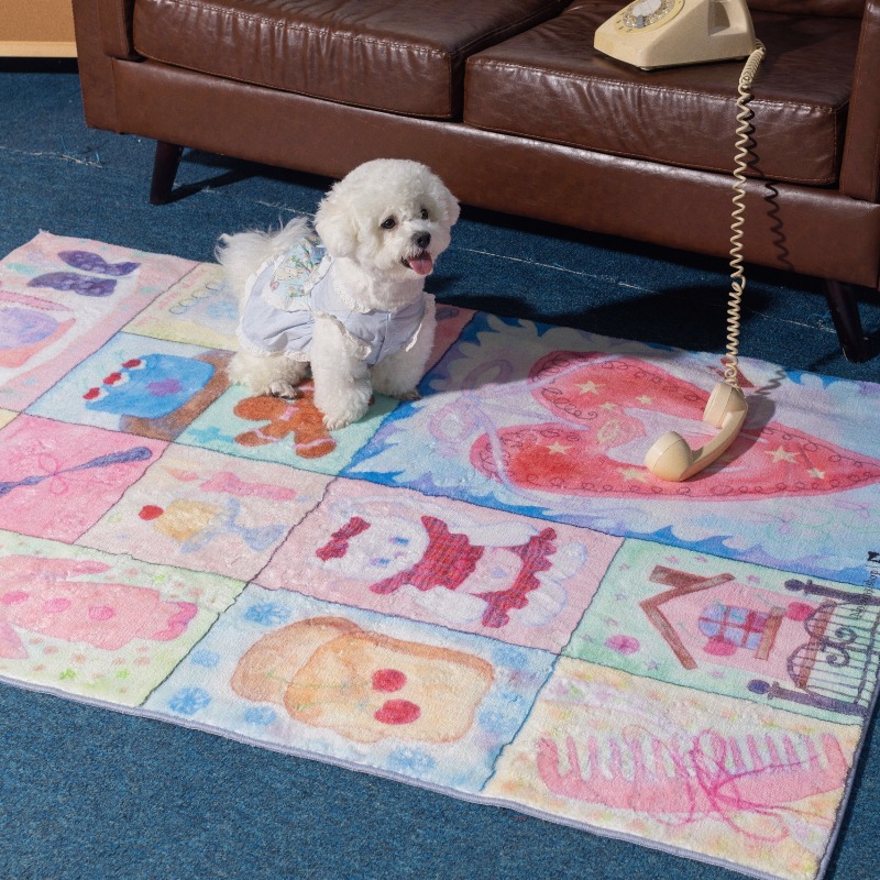 Alfombra rosa bonita para dorm - Home Decor Ig reseña y precio