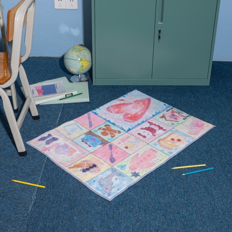 Alfombra rosa bonita para dorm - Home Decor Ig reseña y precio