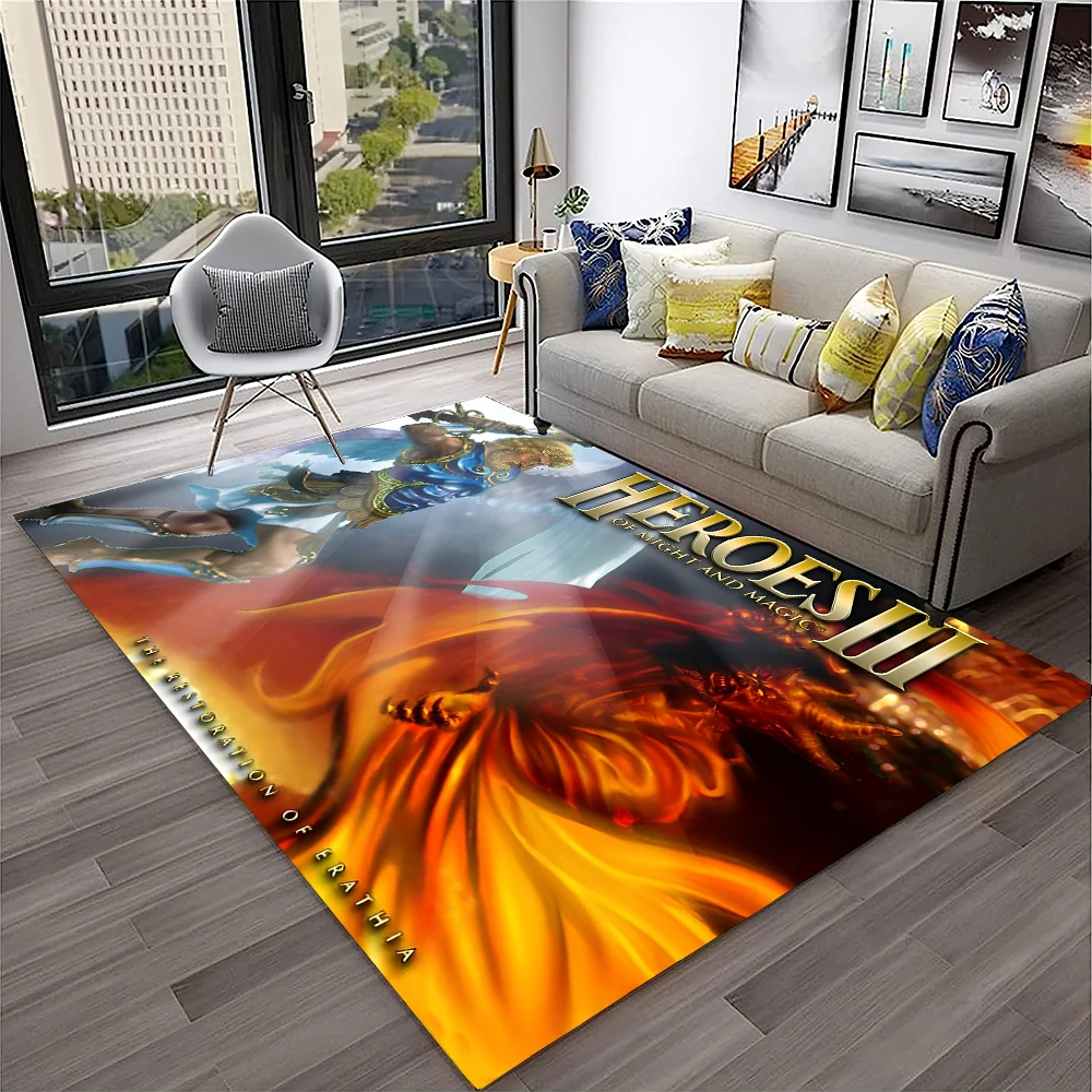 Alfombra Retro de héroes de ju - Home Decor Online Free reseña y precio
