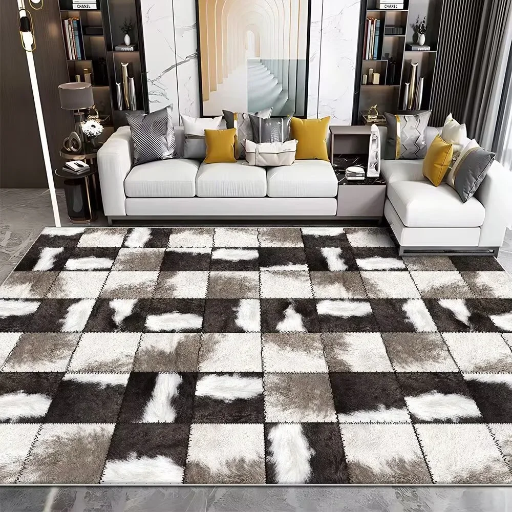 Alfombra moderna de imitación  - Cowhide Rug Faux reseña y precio