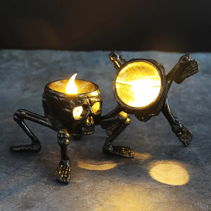 Linterna LED tipo vela con cal - Home Decor Orange reseña y precio