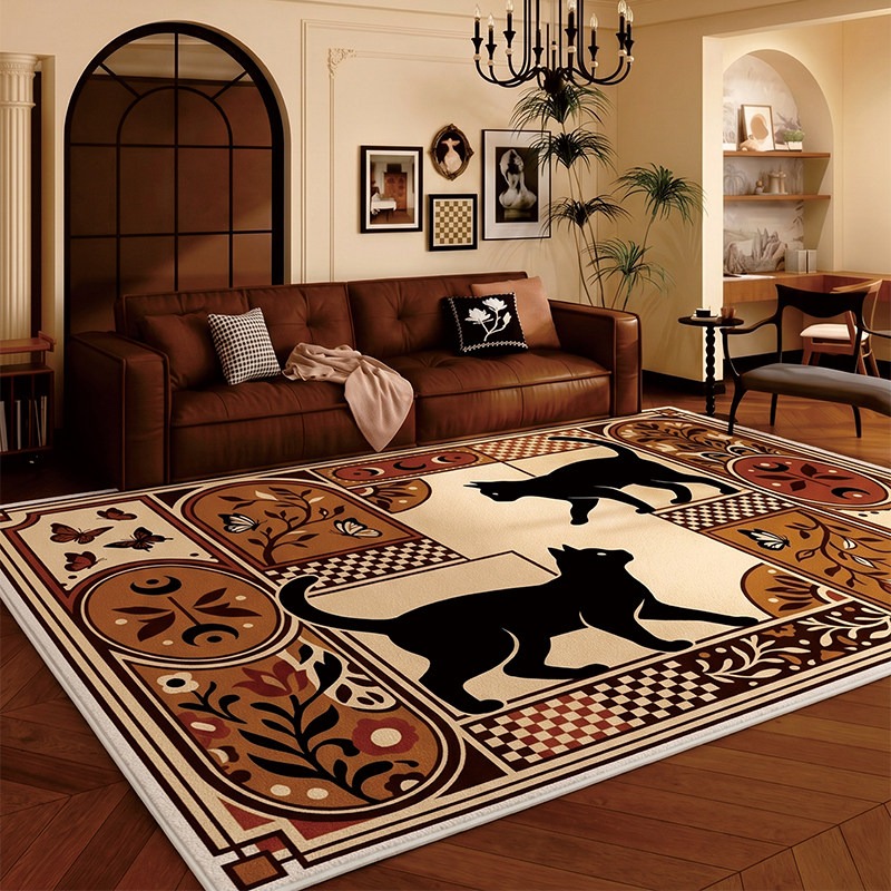 Alfombra de salón con diseño d - Home Decor Ig reseña y precio