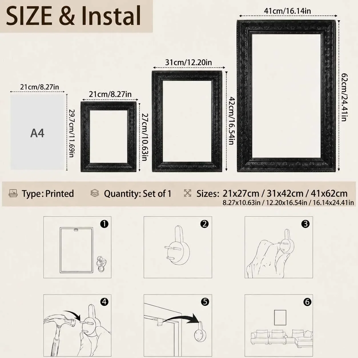 Arte de pared para Halloween,  - Home Decor Gothic reseña y precio
