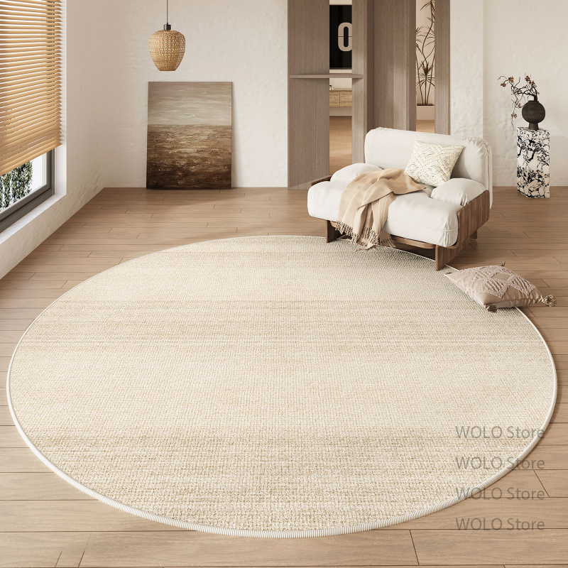 Alfombra Redonda de Estilo Cre - Home Decor Ig reseña y precio