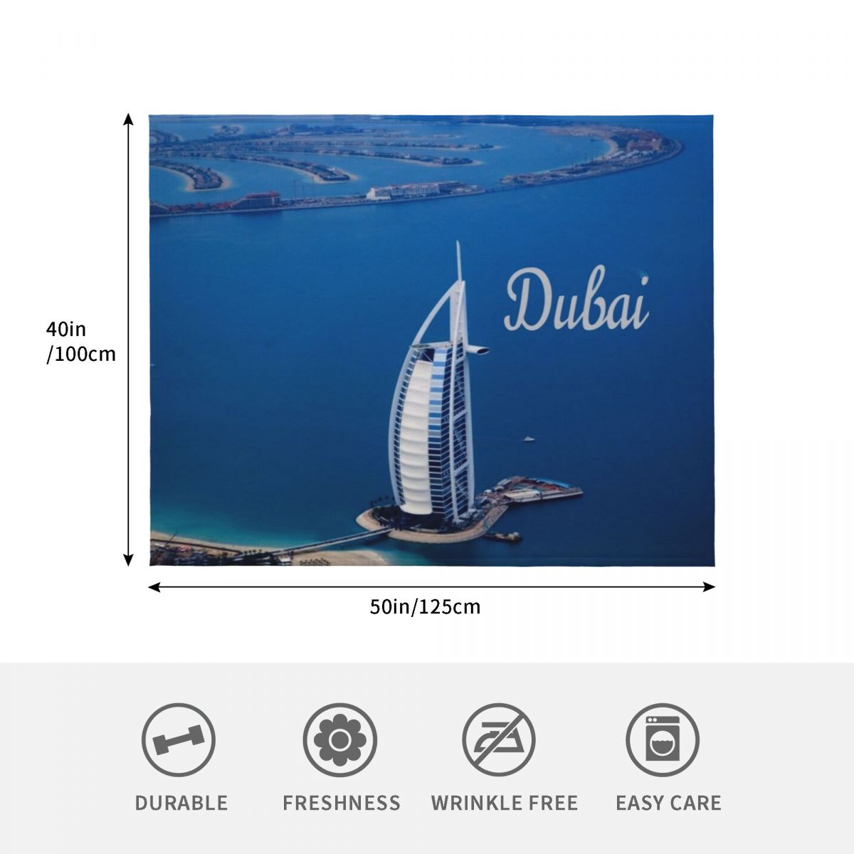 Manta decorativa de Dubái, EAU - Home Decor Dubai reseña y precio